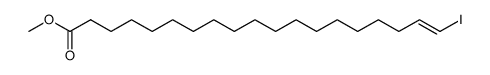 methyl (E)-19-iodo-18-nonadecenoate Structure