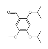 2,4-diisopropyloxy-5-methoxybenzaldehyde结构式