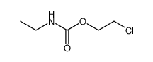 ethyl-carbamic acid-(2-chloro-ethyl ester)结构式