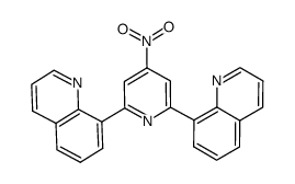 4-nitro-2,6-(quinolin-8-yl)pyridine Structure