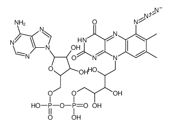 6-azido-FAD Structure