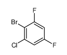 1-溴-2-氯-4,6-二氟苯结构式