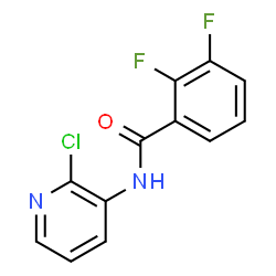 N-(2-chloro-pyridin-3-yl)-2,3-difluoro-benzamide结构式