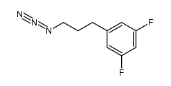 3-(3,5-difluorophenyl)propyl azide Structure