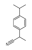 Benzeneacetonitrile, alpha-methyl-4-(1-methylethyl)- (9CI) Structure