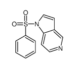 1-(benzenesulfonyl)-1H-pyrrolo[3,2-c]pyridine Structure