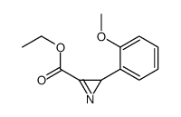 ethyl 2-(2-methoxyphenyl)-2H-azirine-3-carboxylate结构式