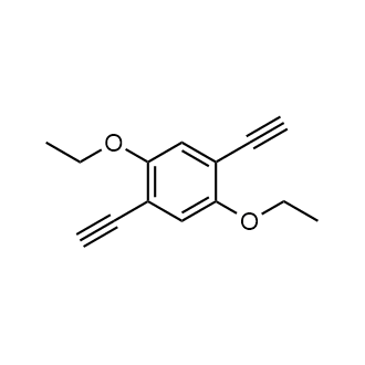 1,4-Diethoxy-2,5-diethynylbenzene Structure