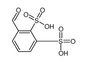 3-formylbenzene-1,2-disulfonic acid Structure