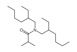 N,N-bis(2-ethylhexyl)-2-methylpropanamide Structure
