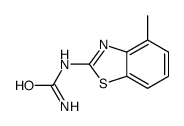 Urea, (4-methyl-2-benzothiazolyl)- (6CI) Structure