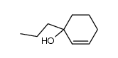 1-propylcyclohex-2-en-1-ol Structure