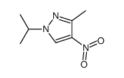 1-isopropyl-3-methyl-4-nitropyrazole Structure