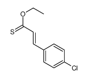 O-ethyl (E)-3-(4-chlorophenyl)prop-2-enethioate Structure