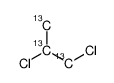 1,2-Dichloropropane-13C3结构式