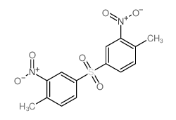 Benzene,1,1'-sulfonylbis[4-methyl-3-nitro-结构式