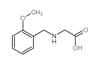 2-{[(2-methoxyphenyl)methyl]amino}acetic acid Structure