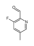 3-Fluoro-5-methylpicolinaldehyde Structure