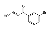 (3-bromo-phenyl)-glyoxal-2-oxime结构式