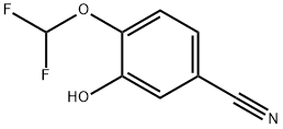 4-(Difluoromethoxy)-3-Hydroxybenzonitrile Structure