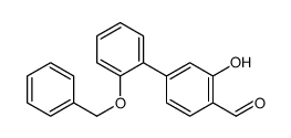 2-hydroxy-4-(2-phenylmethoxyphenyl)benzaldehyde结构式