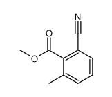 Methyl 2-cyano-6-methylbenzoate Structure