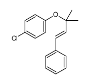 1-chloro-4-(1,1-dimethyl-3-phenylallyloxy)benzene Structure