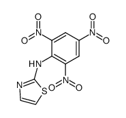 2-N-(2,4,6-trinitrophenyl)thiazoleamine Structure