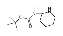 tert-butyl 1,9-diazaspiro[3.5]nonane-1-carboxylate Structure