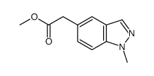 Methyl (1-methyl-1H-indazol-5-yl)acetate Structure