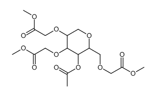 4-O-acetyl-1,5-anhydro-2,3,6-tri-O-(methoxycarbonylmethyl)glucitol picture