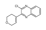 2-chloro-3-(3,6-dihydro-2H-pyran-4-yl)quinoxaline结构式