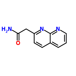 2-(1,8-Naphthyridin-2-yl)acetamide Structure