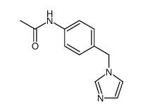 4'-[(1-imidazolyl)methyl]acetanilide结构式