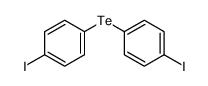 1-iodo-4-(4-iodophenyl)tellanylbenzene Structure