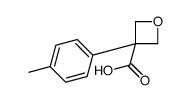3-(4-Methylphenyl)-3-oxetanecarboxylic acid Structure