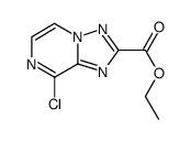 ethyl 8-chloro-[1,2,4]triazolo[1,5-a]pyrazine-2-carboxylate结构式