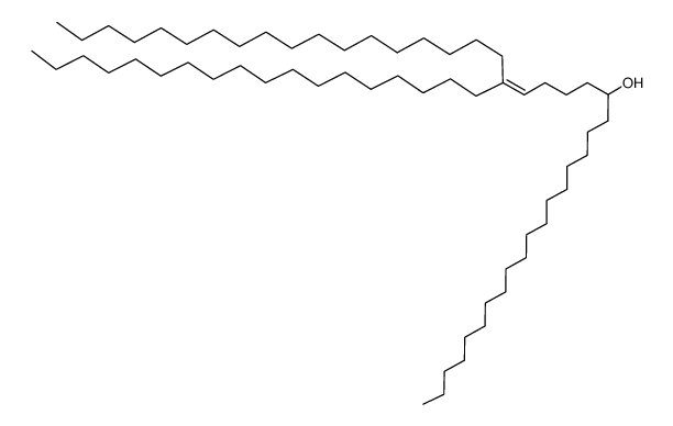 24-octadecyl-23-dotetraconten-19-ol结构式