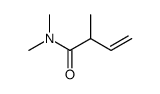 N,N-dimethyl-2-methyl-3-butenamide结构式