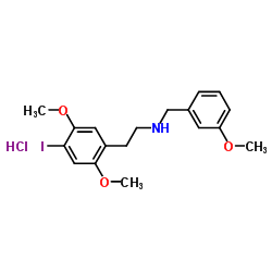 25I-NBOMe 3-methoxy isomer (hydrochloride)结构式