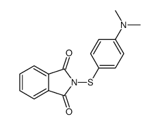 N-(N',N'-dimethyl-4-aminophenylthio)phthalimide Structure