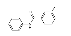 N-phenyl-3,4-dimethylbenzamide Structure