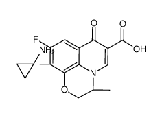pazufloxacin结构式