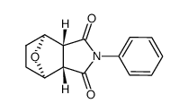 2-phenyl-(3at,7at)-hexahydro-4r,7c-epoxido-isoindole-1,3-dione Structure