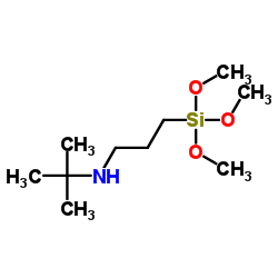 T-BUTYLAMINOPROPYLTRIMETHOXYSILANE Structure