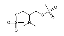 N,N-dimethyl-1,3-bis(methylsulfonylsulfanyl)propan-2-amine Structure