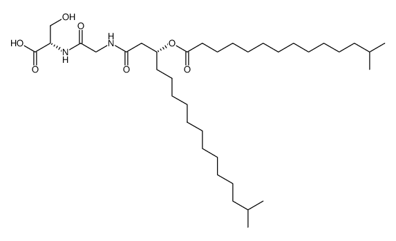 Topostin D-654 Structure