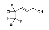 5-bromo-4-chloro-4,5,5-trifluoropent-2-en-1-ol Structure