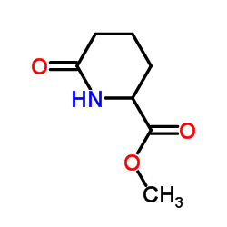 2-Piperidinecarboxylicacid,6-oxo-,methylester,(2R)-(9CI) Structure
