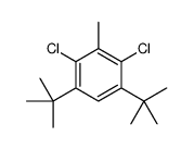 3,5-Di-tert-butyl-2,6-dichlorotoluene Structure